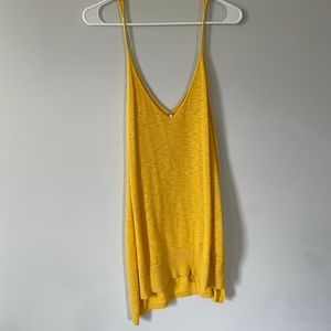 Free People Yellow cover up